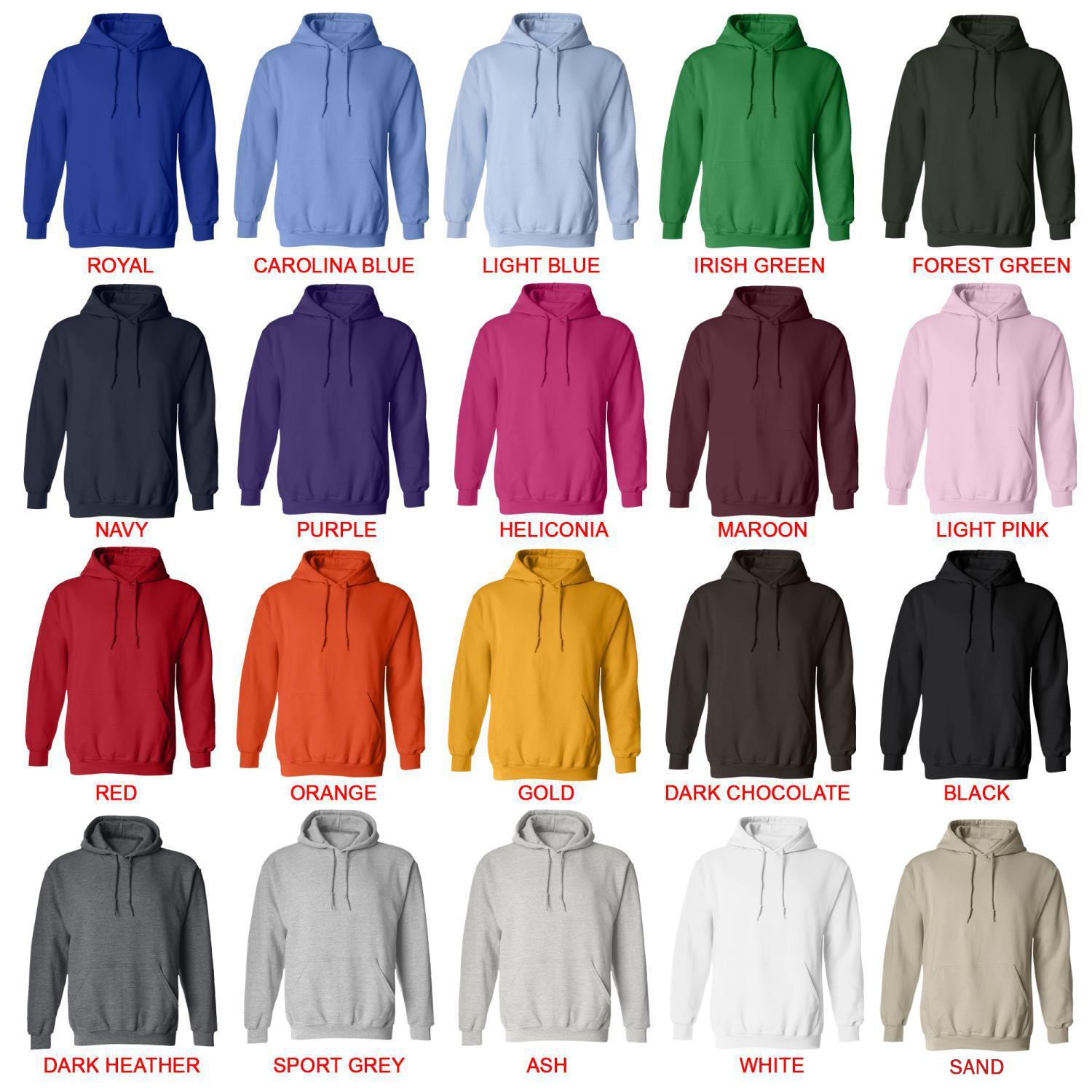 hoodie color chart - Resident Evil UK Shop