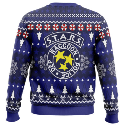 Alternative view of Christmas STARS Resident Evil Ugly Christmas Sweater