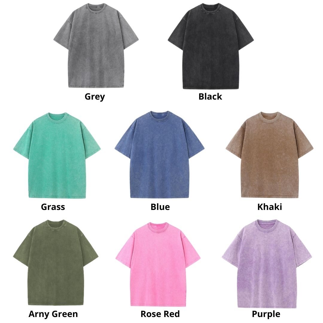 Mineral Wash T Shirt Color - Resident Evil UK Shop