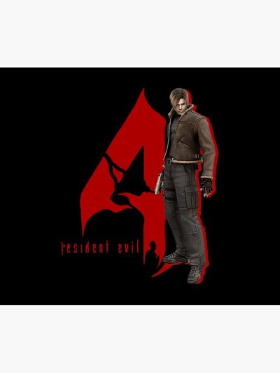 Alternative view of Leon Re4 Logo Tapestry