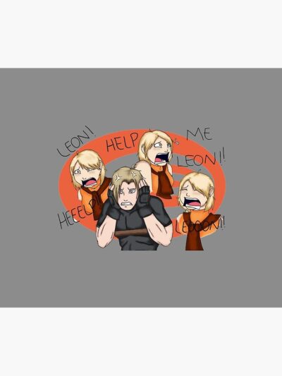 Alternative view of Hot Resident Evil 4 Tapestry