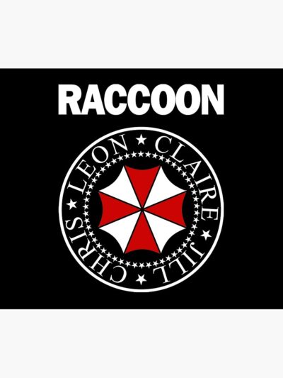 Alternative view of Game Resident Evil Raccoon City Band White Logo Tapestry