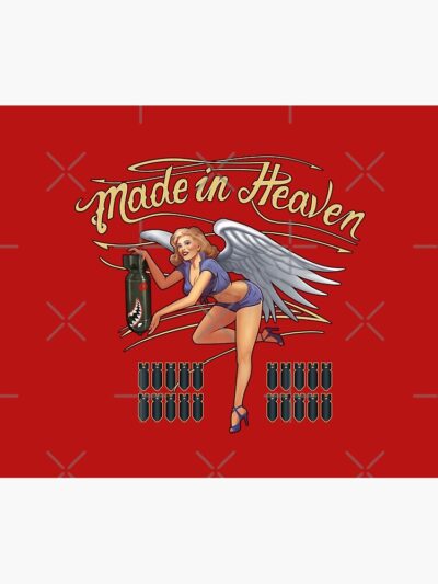 Alternative view of Made In Heaven Resident Evil 2 Redraw Tapestry