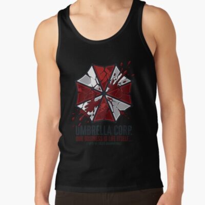 Alternative view of Umbrella Corp Logo Tank Top