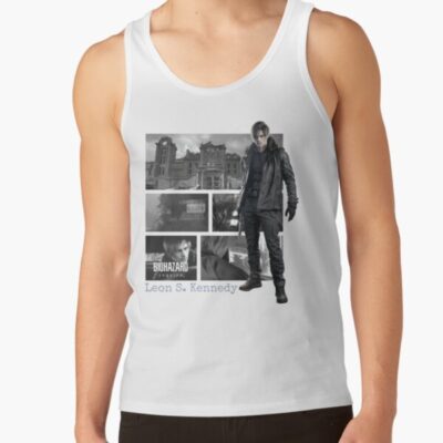 Alternative view of Resident Evil Requiem Leon Tank Top