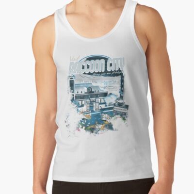 Alternative view of Visit Raccoon City Tank Top