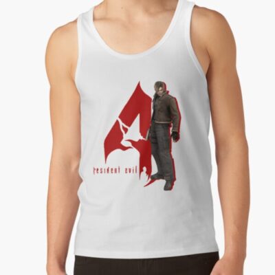 Alternative view of Leon And Re4 Logo Tank Top