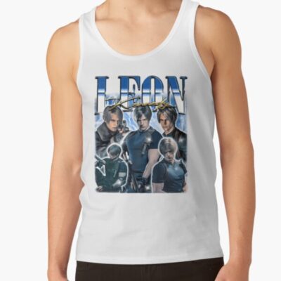 Alternative view of Leon Scott Kennedy Bootleg Vintage Tank Top