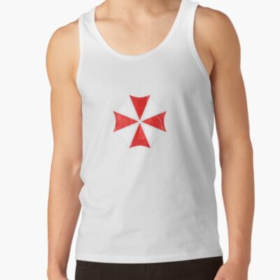 Alternative view of Umbrella Biohazard Resident Evil 3 Tank Top