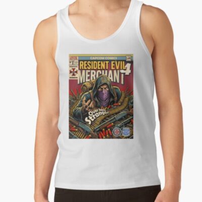 Alternative view of Resident Evil 4 Merchaant Gaming Art Tank Top