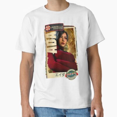 Alternative view of Resident Evil Ada Wong Classic T-shirt