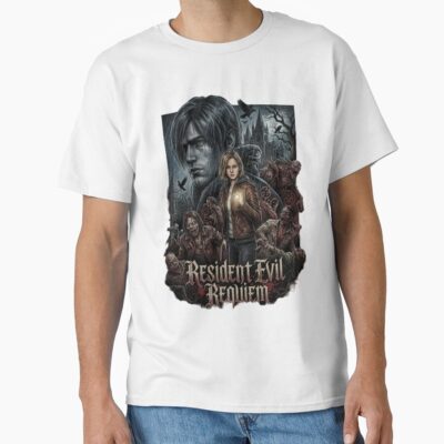 Alternative view of Resident Evil Requiem Duo T-shirt