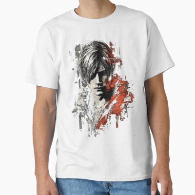 Alternative view of Leon Kennedy Resident Evil 4 T-shirt