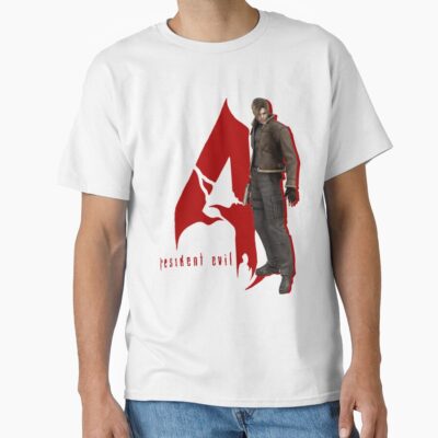 Alternative view of Leon And Re4 Logo T-shirt