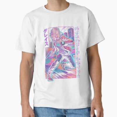 Alternative view of Resident Evil Grace Cyberpunk Futuristic T-shirt