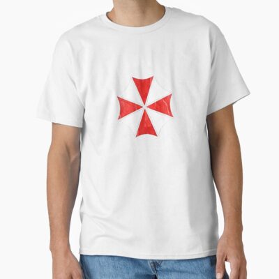 Alternative view of Umbrella Biohazard Resident Evil 3 T-shirt