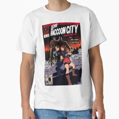 Alternative view of Resident Evil 2 Classic T-shirt
