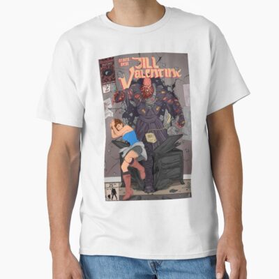 Alternative view of Jill Valentine Vs Nemeisis T-shirt