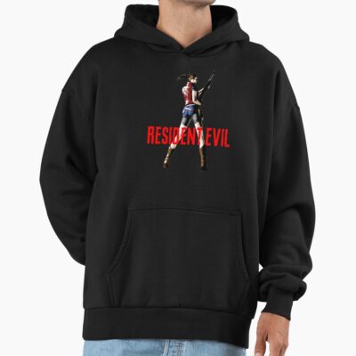 Alternative view of Claire Redfield Resident Evil Hoodie