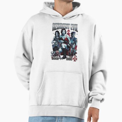 Alternative view of Re9 Requiem Leon Kennedy Pullover Hoodie