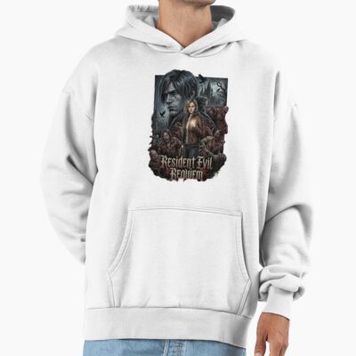Alternative view of Leon Grace Resident Evil Requiem Duo Hoodie