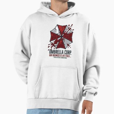 Alternative view of Umbrella Corp Logo Hoodie