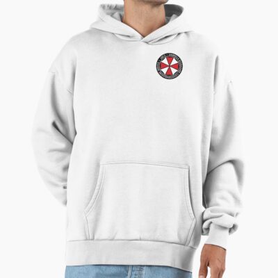 Alternative view of Ubcs Resident Evil 3 Umbrella Logo Hoodie