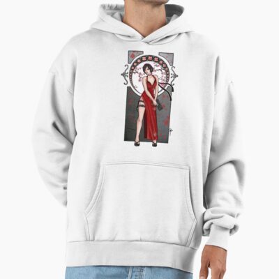 Alternative view of The B In The Red Dress Hoodie