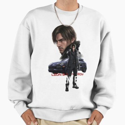 Alternative view of Leon The Chad Kennedy Resident Evil Sweatshirt