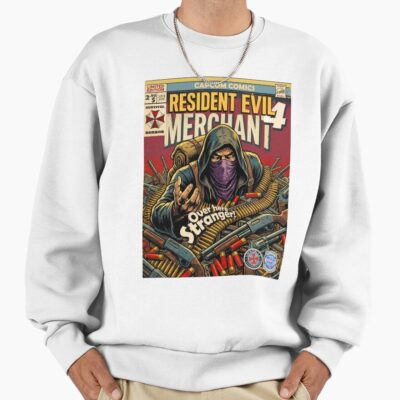 Alternative view of Resident Evil 4 Retro Gaming Art Sweatshirt