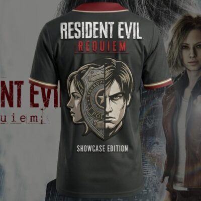 Alternative view of Horror Game Showcase Baseball Jersey